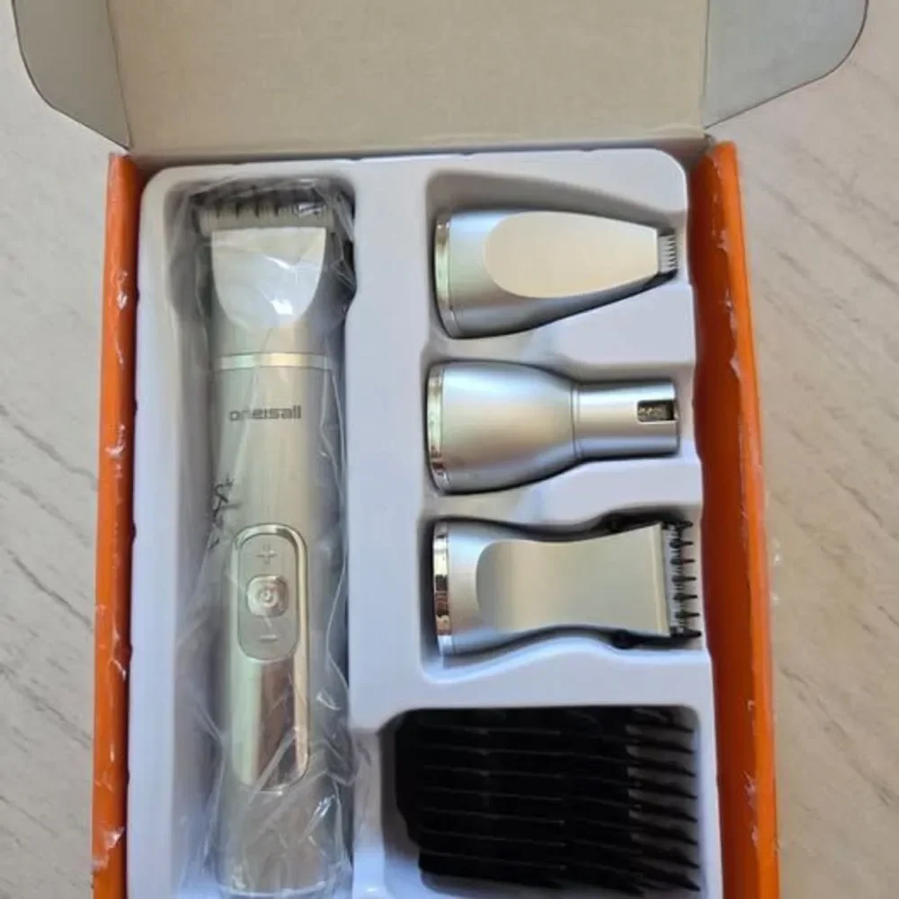 oneisall 4 in 1 Dog Grooming Kit with LCD Display